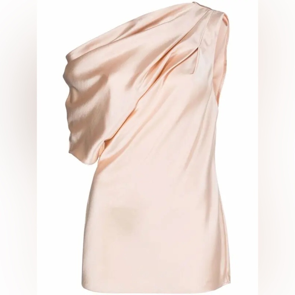 ACLER
Bonham One-Shoulder Top Elegant Satin Off-Shoulder Top - Picture 3 of 11